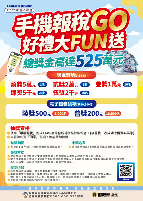 114年度綜合所得稅手機報稅活動DM01